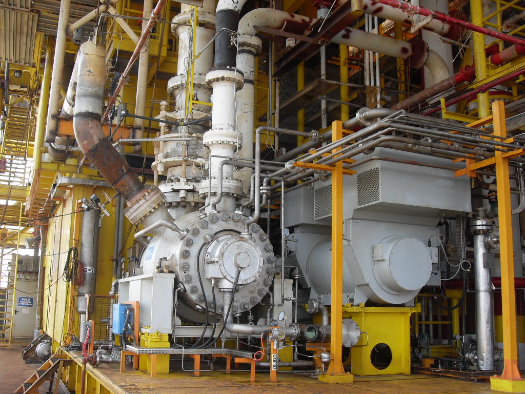 Centrifugal compressor installation